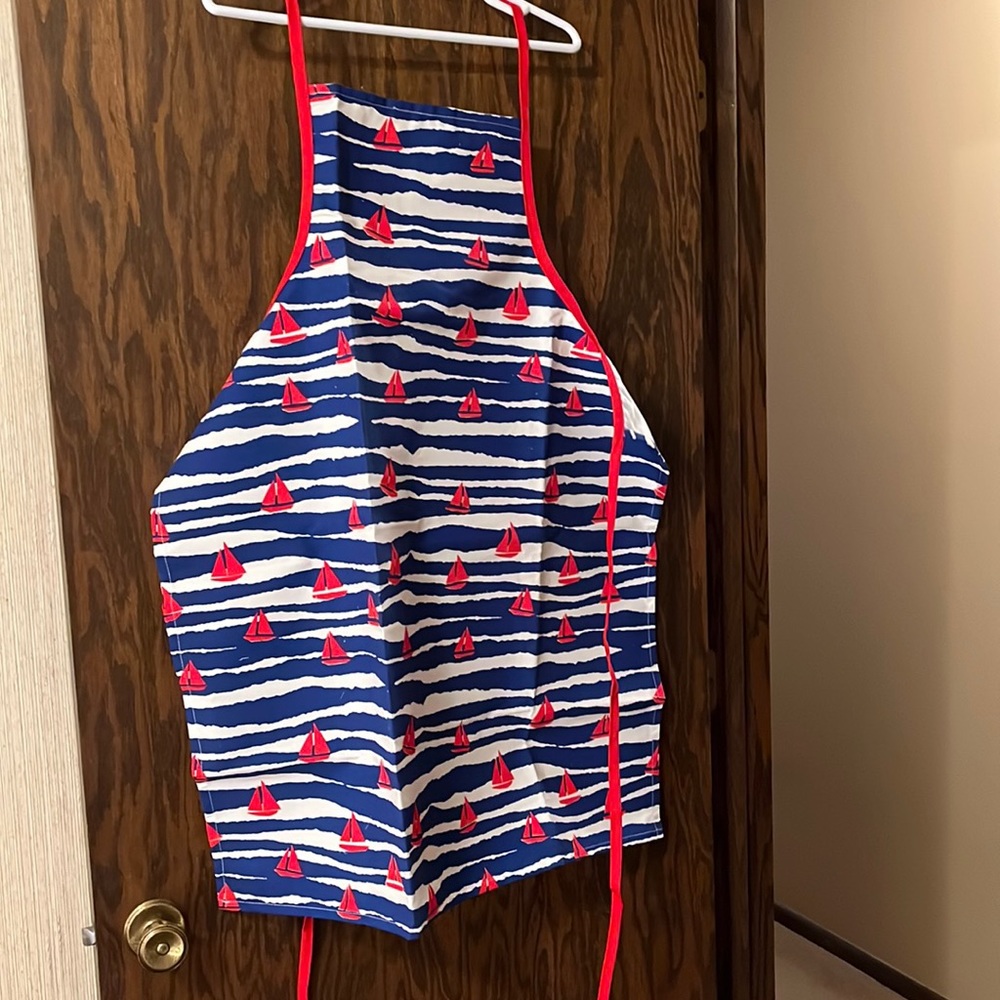 Apron - red, white, and blue